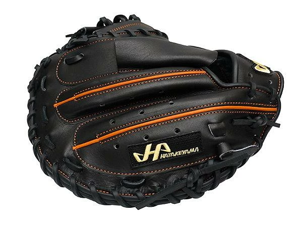 HATAKEYAMA Pro 33 Inch Black Catcher Mitt 3 HATAKEYAMA Pro 33 Inch Black Catcher Mitt - Image 3