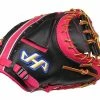 HATAKEYAMA Pro 33 Inch Catcher Mitt - Black/Pink