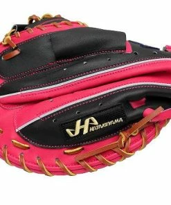 HATAKEYAMA Pro 33 Inch Catcher Mitt - Black/Pink -Deals Slowpitch Softball Bats Store 87 044281abb45a6e71 w600h600