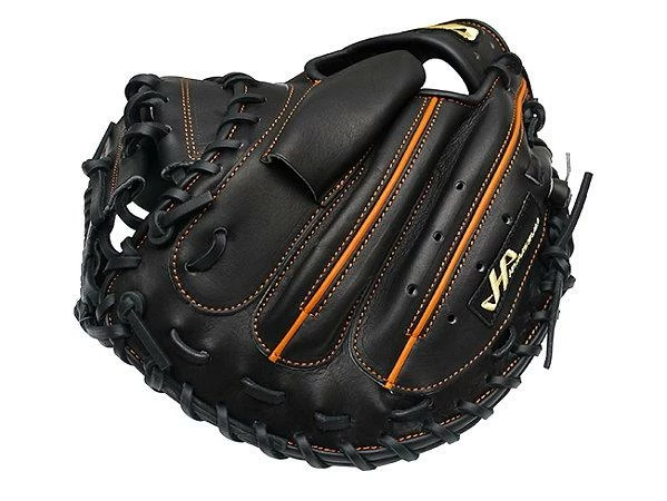HATAKEYAMA Pro 33 Inch Black Catcher Mitt 5 HATAKEYAMA Pro 33 Inch Black Catcher Mitt - Image 5