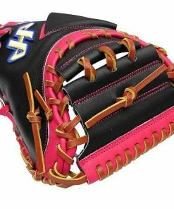HATAKEYAMA Pro 33 Inch Catcher Mitt - Black/Pink -Deals Slowpitch Softball Bats Store 88 6868109ee690c210 w600h600