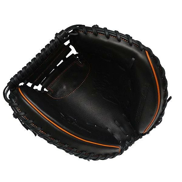 HATAKEYAMA Pro 33 Inch Black Catcher Mitt 7 HATAKEYAMA Pro 33 Inch Black Catcher Mitt - Image 7