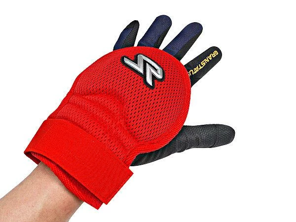 SUREPLAY Pro Batter Wrist/Back Hand Guard - Red 2 SUREPLAY Pro Batter Wrist/Back Hand Guard - Red - Image 2