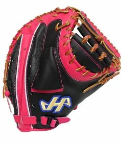 HATAKEYAMA Pro 33 Inch Catcher Mitt - Black/Pink -Deals Slowpitch Softball Bats Store 90 c2e6c855016ea95b w600h600
