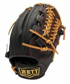 ZETT Pro Elite 12 Inch Black Infielder Glove -Deals Slowpitch Softball Bats Store 92 de008c054a6513a8 w600h600