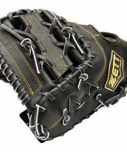 ZETT Innovation 12.5 Inch LHT Black First Base Mitt + BONUS -Deals Slowpitch Softball Bats Store 95 035d57f7197fd35a w600h600