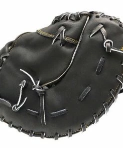 ZETT Innovation 12.5 Inch LHT Black First Base Mitt + BONUS -Deals Slowpitch Softball Bats Store 96 0318161e4535b5f6 w600h600