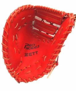 ZETT Innovation 12.5 Inch LHT Red First Base Mitt + BONUS -Deals Slowpitch Softball Bats Store 98 a428d5e422e8ee58 w600h600