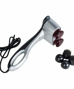 Sunny Health & Fitness Aurora Dual-Node Deep Tissue Percussion Massager With Heat -Deals Slowpitch Softball Bats Store DDP104 4