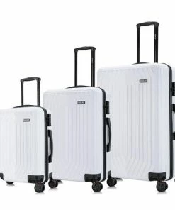InUSA DUKAP Stratos Lightweight Hardside Spinner 3-Piece Travel Suitcase Set (20'', 24'', 28'') -Deals Slowpitch Softball Bats Store DKSTRESML WHI 1 480x480 62d9c7d3 727b 4264 8eb2 98ab36fd5cdf
