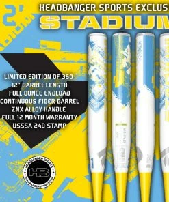 Clearance – 2022 DeMarini Stadium 12″ USSSA Slowpitch Softball Bat: WTDXSHU-22 5 Clearance – 2022 DeMarini Stadium 12″ USSSA Slowpitch Softball Bat: WTDXSHU-22 -Deals Slowpitch Softball Bats Store DeMarini Stadium SHU 22 Blue Yellow 1200x1200 d2615356 1214 4b64 826d f6ae59a48d76 800x