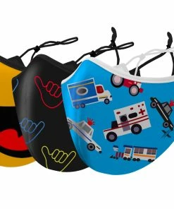 TagCo USA Inc Two-Layer Reusable Kids Face Mask With Adjustable Earloop (3-Pack) 17 TagCo USA Inc Two-Layer Reusable Kids Face Mask With Adjustable Earloop (3-Pack) -Deals Slowpitch Softball Bats Store EF 3ATLKFM