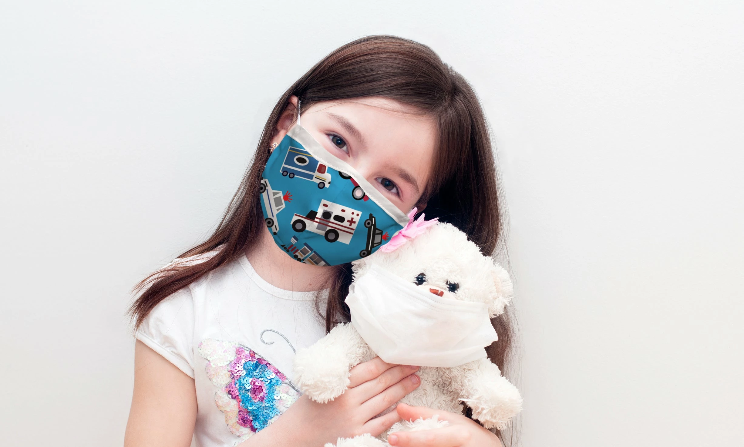 TagCo USA Inc Two-Layer Reusable Kids Face Mask With Adjustable Earloop (3-Pack) 2 TagCo USA Inc Two-Layer Reusable Kids Face Mask With Adjustable Earloop (3-Pack) - Image 2