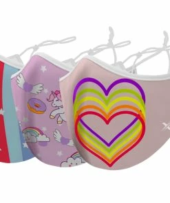 TagCo USA Inc Two-Layer Reusable Kids Face Mask With Adjustable Earloop (3-Pack) 21 TagCo USA Inc Two-Layer Reusable Kids Face Mask With Adjustable Earloop (3-Pack) -Deals Slowpitch Softball Bats Store EF 3AUGKFM