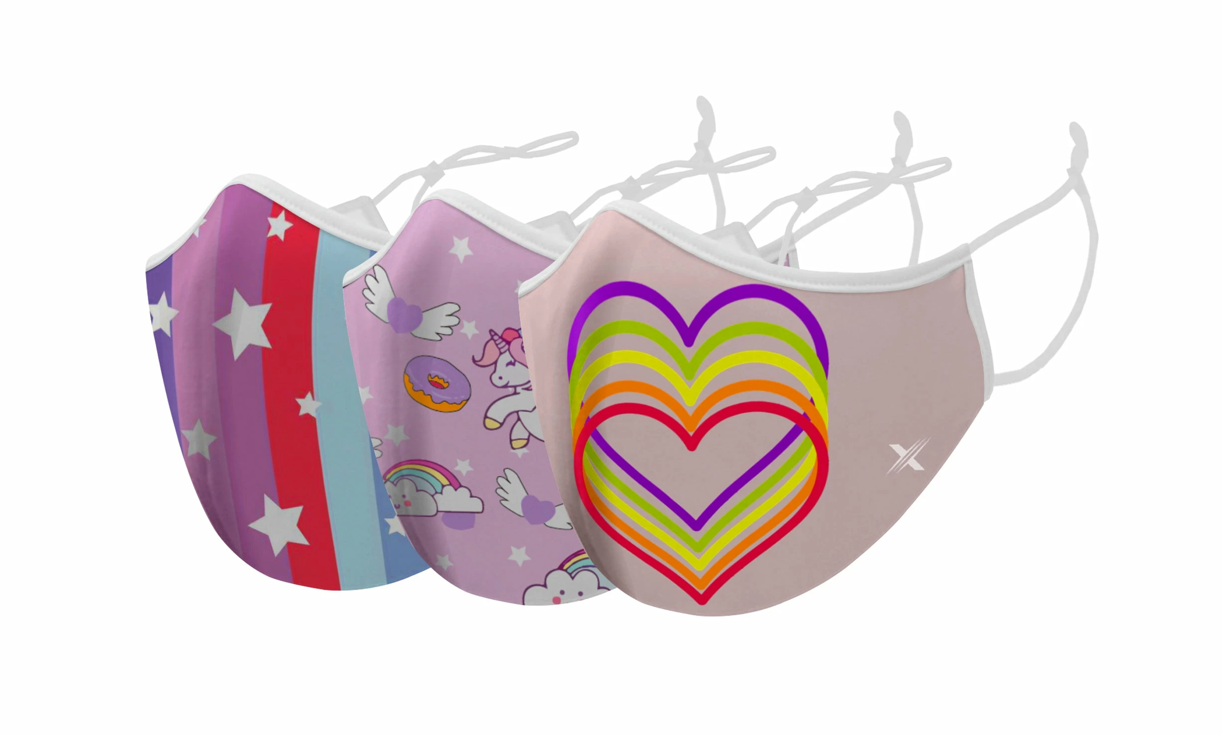 TagCo USA Inc Two-Layer Reusable Kids Face Mask With Adjustable Earloop (3-Pack) 7 TagCo USA Inc Two-Layer Reusable Kids Face Mask With Adjustable Earloop (3-Pack) - Image 7