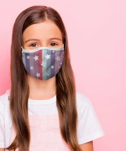 TagCo USA Inc Two-Layer Reusable Kids Face Mask With Adjustable Earloop (3-Pack) 19 TagCo USA Inc Two-Layer Reusable Kids Face Mask With Adjustable Earloop (3-Pack) -Deals Slowpitch Softball Bats Store EF 3AUGKFM 2