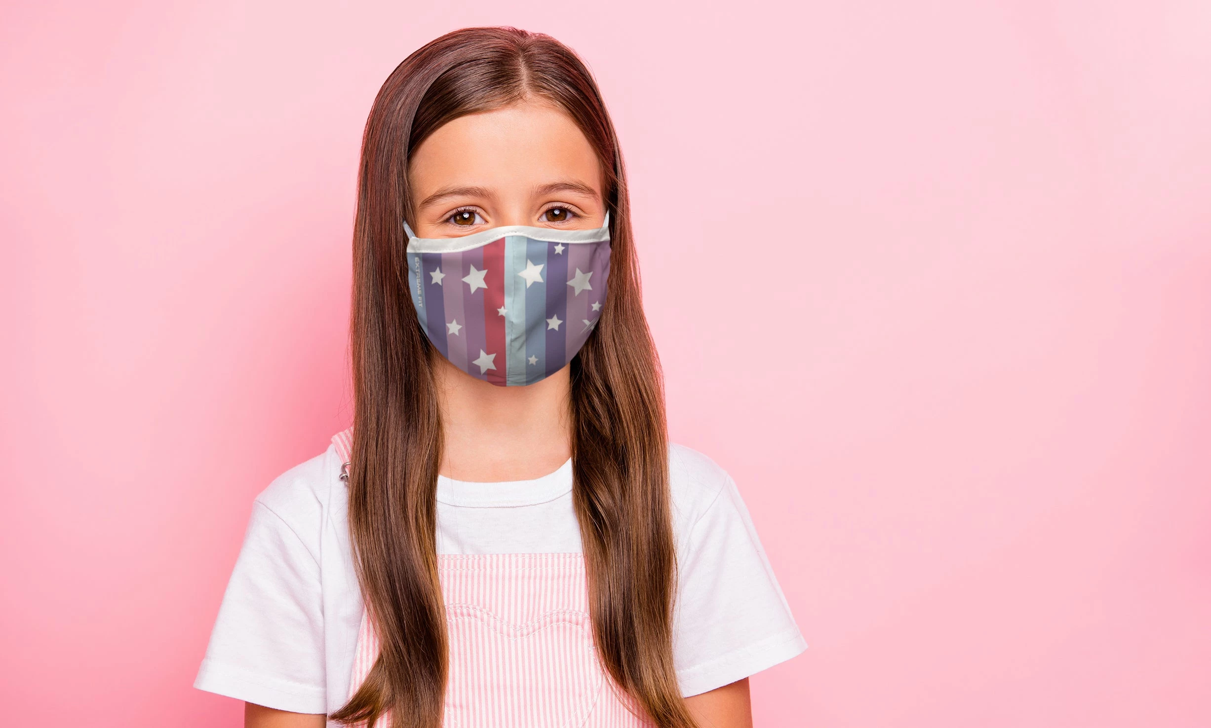 TagCo USA Inc Two-Layer Reusable Kids Face Mask With Adjustable Earloop (3-Pack) 5 TagCo USA Inc Two-Layer Reusable Kids Face Mask With Adjustable Earloop (3-Pack) - Image 5