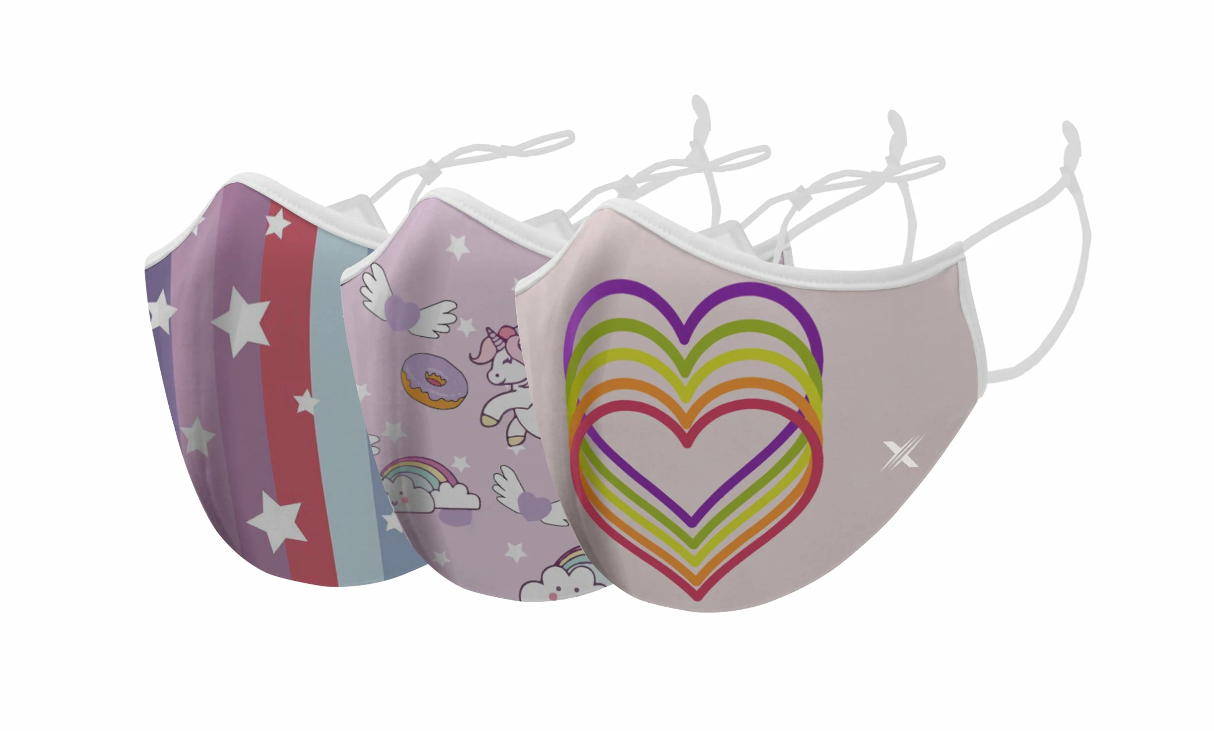 TagCo USA Inc Two-Layer Reusable Kids Face Mask With Adjustable Earloop (3-Pack) 6 TagCo USA Inc Two-Layer Reusable Kids Face Mask With Adjustable Earloop (3-Pack) - Image 6