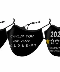 TagCo USA Inc 2020 Special Double Layered Face Mask With Adjustable Earloop (3-Pack)