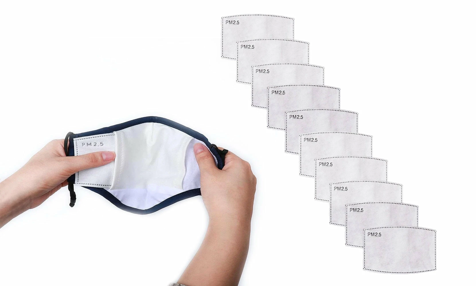 TagCo USA Inc Funny Faces Double Layer Reusable Mask With Adjustable Loop (3 -Pack) 3 TagCo USA Inc Funny Faces Double Layer Reusable Mask With Adjustable Loop (3 -Pack) - Image 3