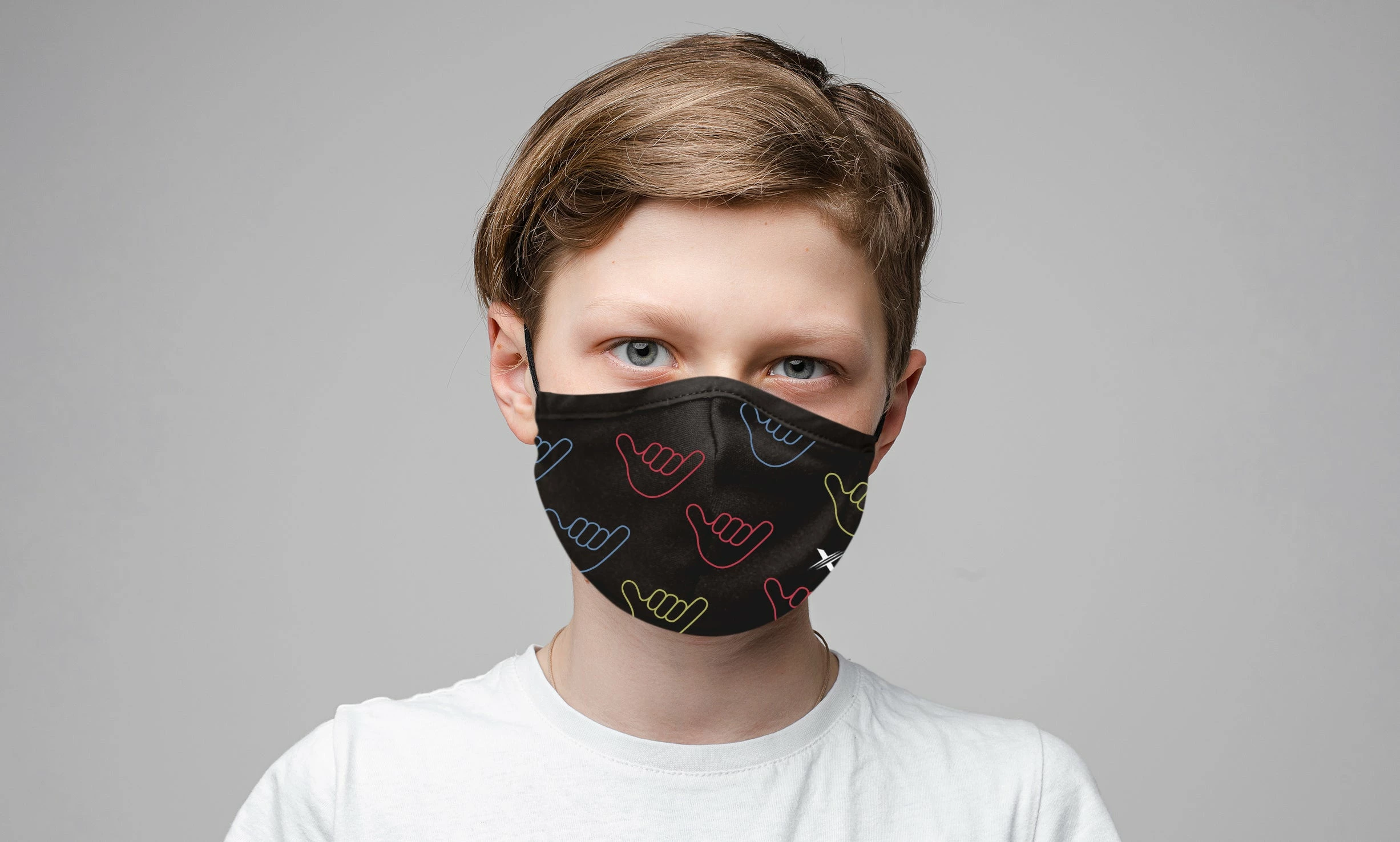 TagCo USA Inc Two-Layer Reusable Kids Face Mask With Adjustable Earloop (3-Pack) 9 TagCo USA Inc Two-Layer Reusable Kids Face Mask With Adjustable Earloop (3-Pack) - Image 9