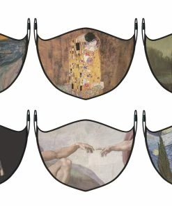 TagCo USA Inc Famous Art Paintings Reusable & Washable 2-Layer Non-Medical Face Mask (3 -Pack) -Deals Slowpitch Softball Bats Store EF MASK 003 1 scaled