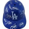 Sports-Autographs Los Angeles Dodgers 2016 Team Autographed Signed Souvenir Full Size Batting Helmet Authenticated Ink COA