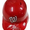 Sports-Autographs Bryce Harper Washington Nationals Signed Autographed Mini Helmet PAAS COA
