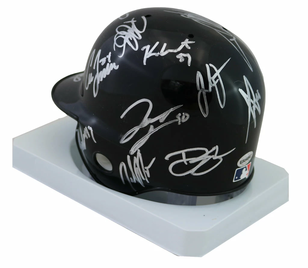 Sports-Autographs Pittsburgh Pirates 2016 Team Signed Autographed Mini Batting Helmet Authenticated Ink COA - Andrew McCutchen 3 Sports-Autographs Pittsburgh Pirates 2016 Team Signed Autographed Mini Batting Helmet Authenticated Ink COA - Andrew McCutchen - Image 3