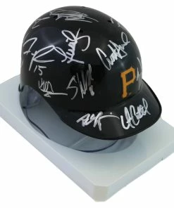 Sports-Autographs Pittsburgh Pirates 2016 Team Signed Autographed Mini Batting Helmet Authenticated Ink COA - Andrew McCutchen 10 Sports-Autographs Pittsburgh Pirates 2016 Team Signed Autographed Mini Batting Helmet Authenticated Ink COA - Andrew McCutchen -Deals Slowpitch Softball Bats Store IMG 1894 1024x1024