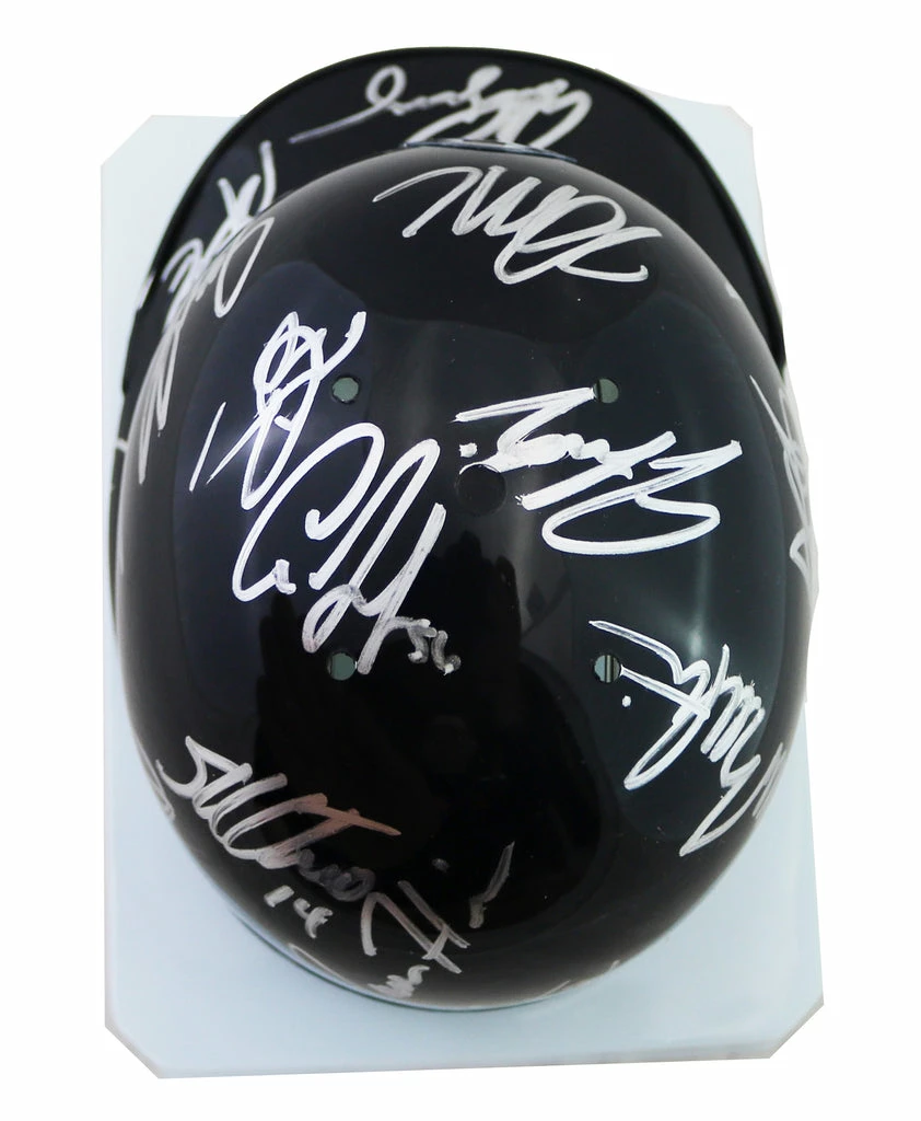 Sports-Autographs New York Yankees 2016 Team Signed Autographed Mini Batting Helmet Authenticated Ink COA Judge Rodriguez 8 Sports-Autographs New York Yankees 2016 Team Signed Autographed Mini Batting Helmet Authenticated Ink COA Judge Rodriguez - Image 8