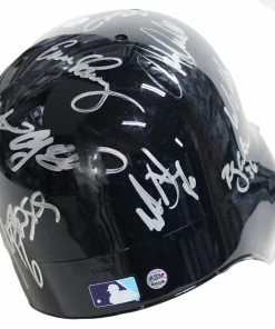 Sports-Autographs Tampa Bay Rays 2010 Team Signed Autographed MLB Replica Batting Helmet -Deals Slowpitch Softball Bats Store IMG 8716 1024x1024