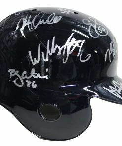 Sports-Autographs Tampa Bay Rays 2010 Team Signed Autographed MLB Replica Batting Helmet -Deals Slowpitch Softball Bats Store IMG 8717 1024x1024