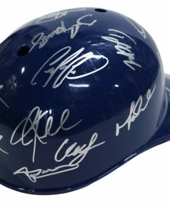 Sports-Autographs Cleveland Indians 2016 Team Autographed Signed Souvenir Full Size Batting Helmet Authenticated Ink COA Lindor Ramirez Kluber Brantley -Deals Slowpitch Softball Bats Store IMG 8729 1a1c66f1 c033 4fb6 b14c 91c824c487f7 1024x1024