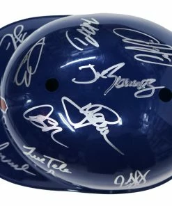 Sports-Autographs Cleveland Indians 2016 Team Autographed Signed Souvenir Full Size Batting Helmet Authenticated Ink COA Lindor Ramirez Kluber Brantley -Deals Slowpitch Softball Bats Store IMG 8732 8829566a 2bb8 4c74 8e0a 527468ff78d1 1024x1024