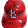 Sports-Autographs St. Louis Cardinals 2015 Team Autographed Signed Souvenir Full Size Batting Helmet Authenticated Ink COA