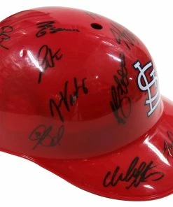 Sports-Autographs St. Louis Cardinals 2015 Team Autographed Signed Souvenir Full Size Batting Helmet Authenticated Ink COA -Deals Slowpitch Softball Bats Store IMG 8866 1024x1024