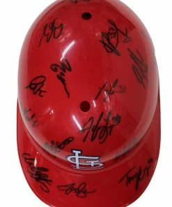 Sports-Autographs St. Louis Cardinals 2015 Team Autographed Signed Souvenir Full Size Batting Helmet Authenticated Ink COA -Deals Slowpitch Softball Bats Store IMG 8867 a1203ca2 ec0c 4e79 8646 391f04ad8af2 1024x1024