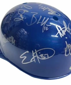 Sports-Autographs Chicago Cubs 2016 World Series Champions Team Signed Autographed Souvenir Full Size Batting Helmet Pinpoint COA Bryant Rizzo -Deals Slowpitch Softball Bats Store IMG 9015 1024x1024