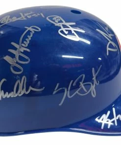 Sports-Autographs Chicago Cubs 2016 World Series Champions Team Signed Autographed Souvenir Full Size Batting Helmet Pinpoint COA Bryant Rizzo -Deals Slowpitch Softball Bats Store IMG 9017 65971d8a 111f 47a1 bfea 54bfcbd887d6 1024x1024
