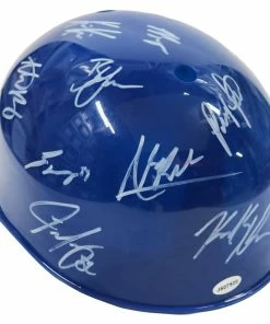 Sports-Autographs Chicago Cubs 2015 Team Signed Autographed Souvenir Full Size Batting Helmet Authenticated Ink COA Bryant Rizzo -Deals Slowpitch Softball Bats Store IMG 9315 daddf65f b662 401b b036 d46fc73a2d50 1024x1024