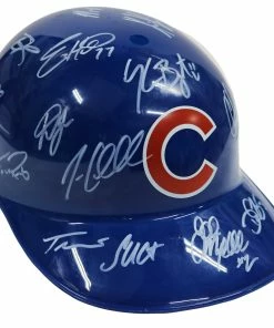 Sports-Autographs Chicago Cubs 2015 Team Signed Autographed Souvenir Full Size Batting Helmet Authenticated Ink COA Bryant Rizzo -Deals Slowpitch Softball Bats Store IMG 9318 bb65306e 4ff0 48d3 ba80 028a103ea0f6 1024x1024