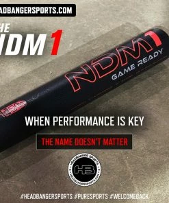 Clearance – PURE Sports NDM1 12.5″ 1 Piece Game Ready USSSA Slowpitch Softball Bat: M75E