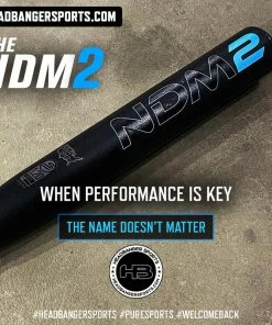 Clearance – PURE Sports NDM2 12″ 2 Piece Game Ready USSSA Slowpitch Softball Bat: M2FE