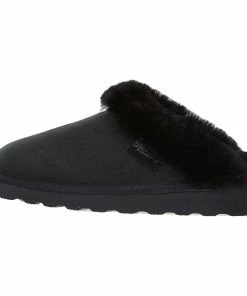 Jeetish Smith's Women's Genuine Plush Australian Shearling Mule Slippers