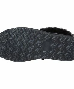 Jeetish Smith's Women's Genuine Plush Australian Shearling Mule Slippers -Deals Slowpitch Softball Bats Store WSM30019 Black 5