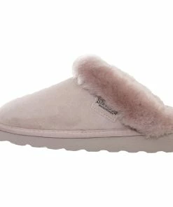 Jeetish Smith's Women's Genuine Plush Australian Shearling Mule Slippers -Deals Slowpitch Softball Bats Store WSM30019 Mauve 1