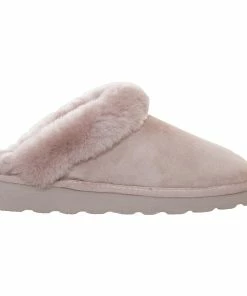 Jeetish Smith's Women's Genuine Plush Australian Shearling Mule Slippers -Deals Slowpitch Softball Bats Store WSM30019 Mauve 2
