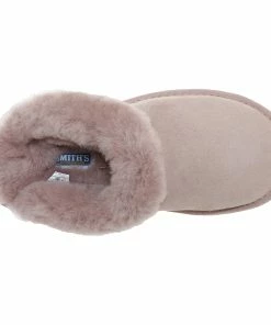 Jeetish Smith's Women's Genuine Plush Australian Shearling Mule Slippers -Deals Slowpitch Softball Bats Store WSM30019 Mauve 4