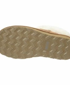 Jeetish Smith's Women's Genuine Plush Australian Shearling Mule Slippers -Deals Slowpitch Softball Bats Store WSM30019 Tan 6